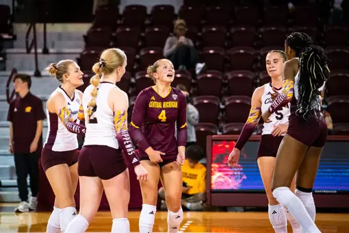 CMU Volleyball vs Eastern Michigan