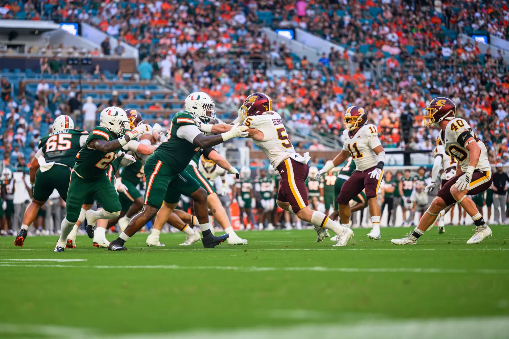 CMU Football vs Miami, September 26th, 2026