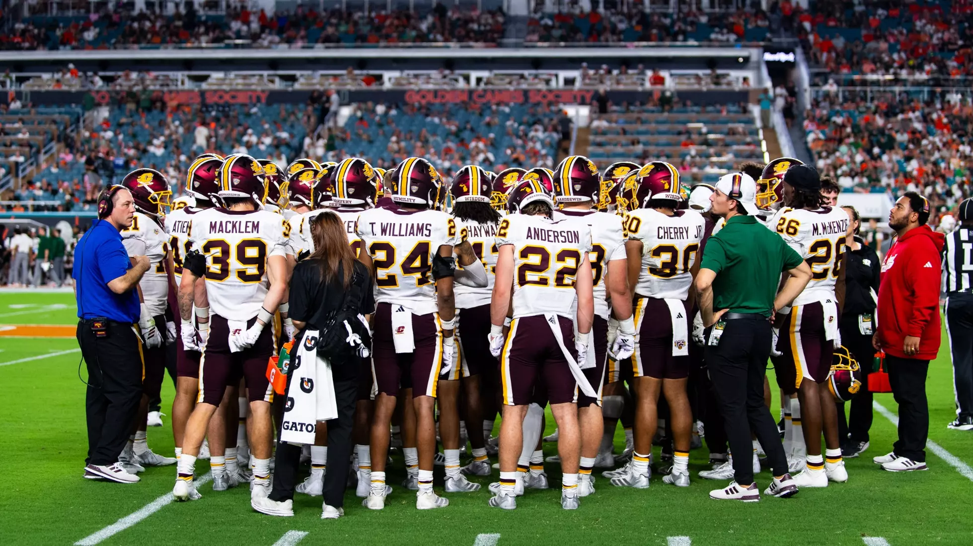 CMU Football vs.University of Miami (9/26/26)