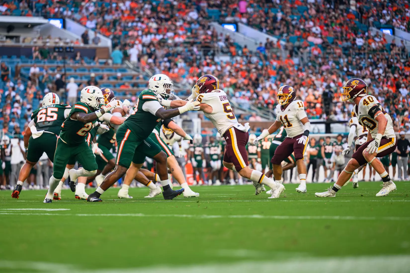 CMU Football vs Miami, September 26th, 2026