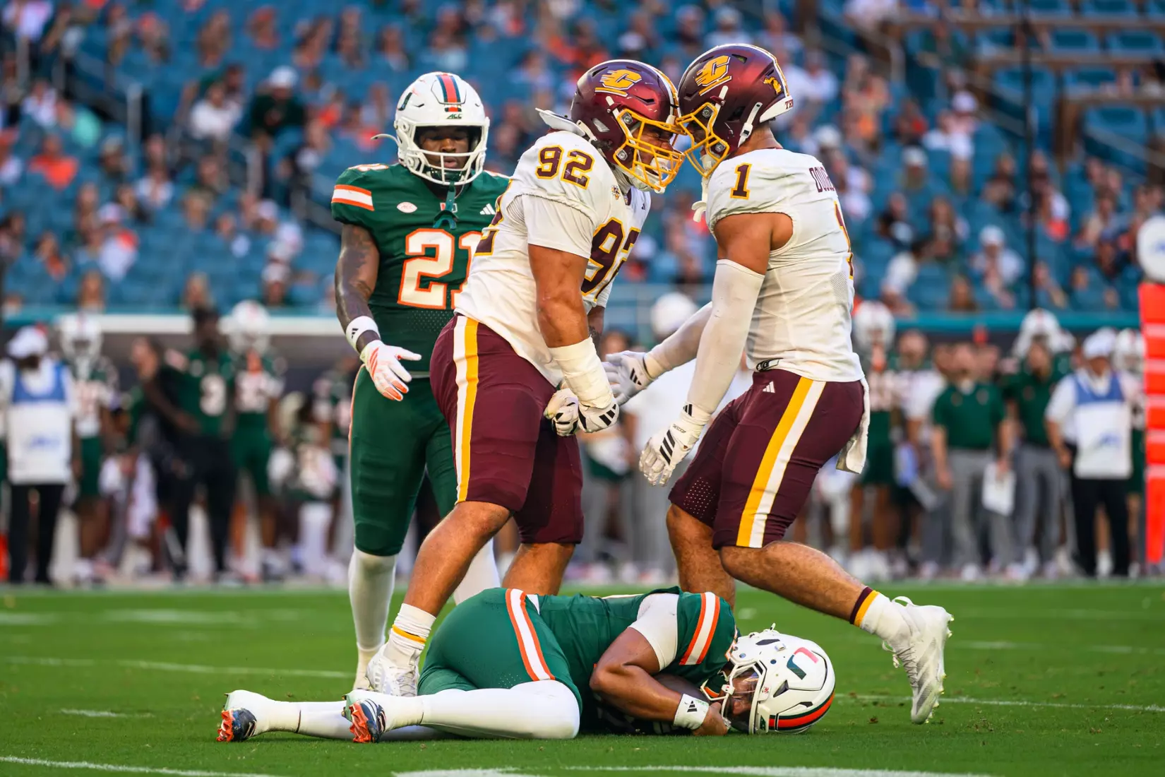 CMU Football vs Miami, September 26th, 2026