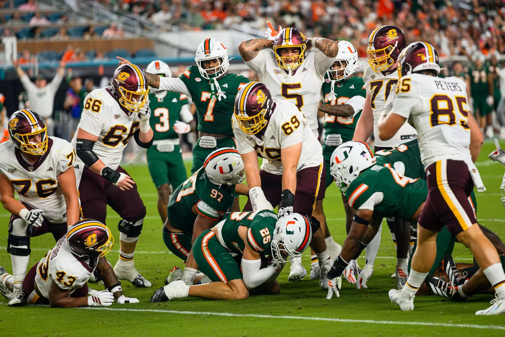 CMU Football vs Miami, September 26th, 2026