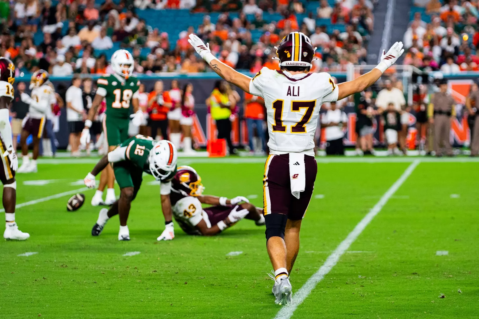 CMU Football vs.University of Miami (9/26/26)