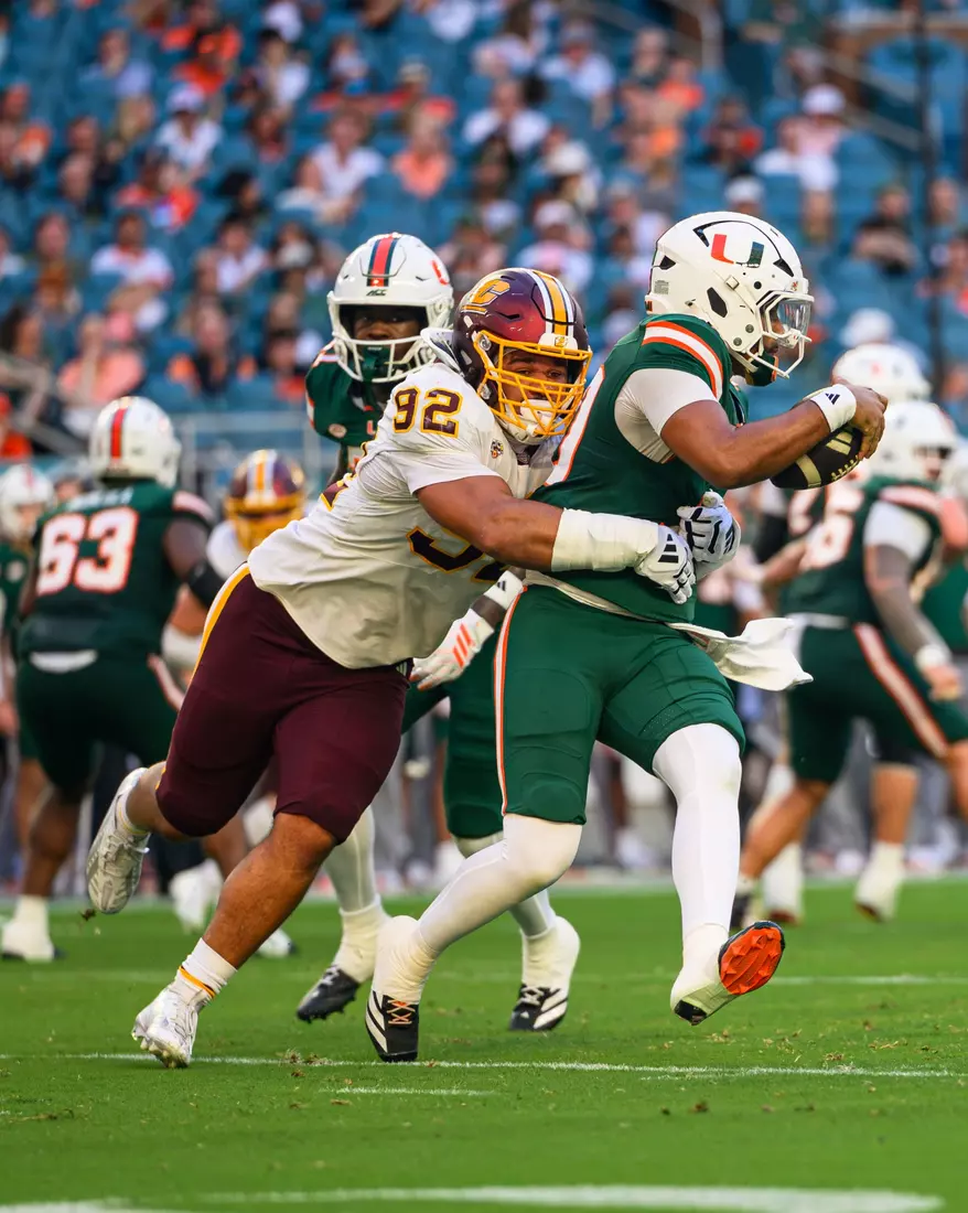 CMU Football vs Miami, September 26th, 2026