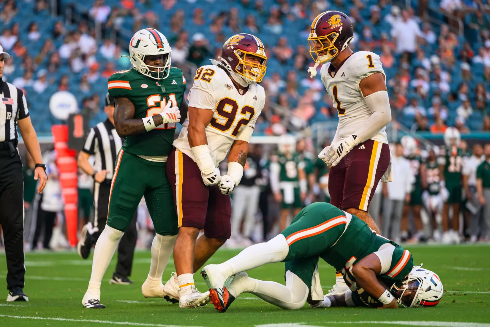 CMU Football vs Miami, September 26th, 2026