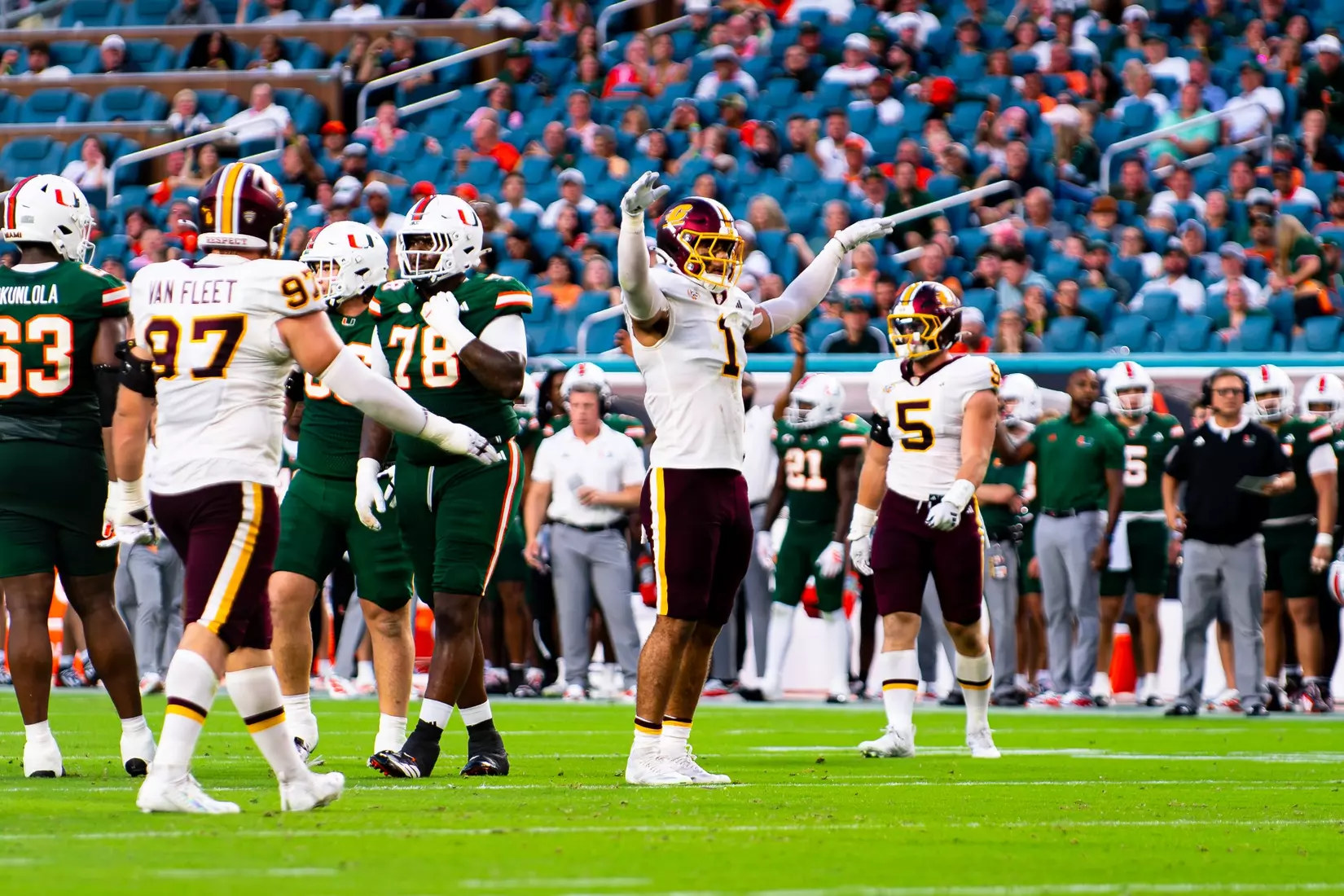 CMU Football vs.University of Miami (9/26/26)