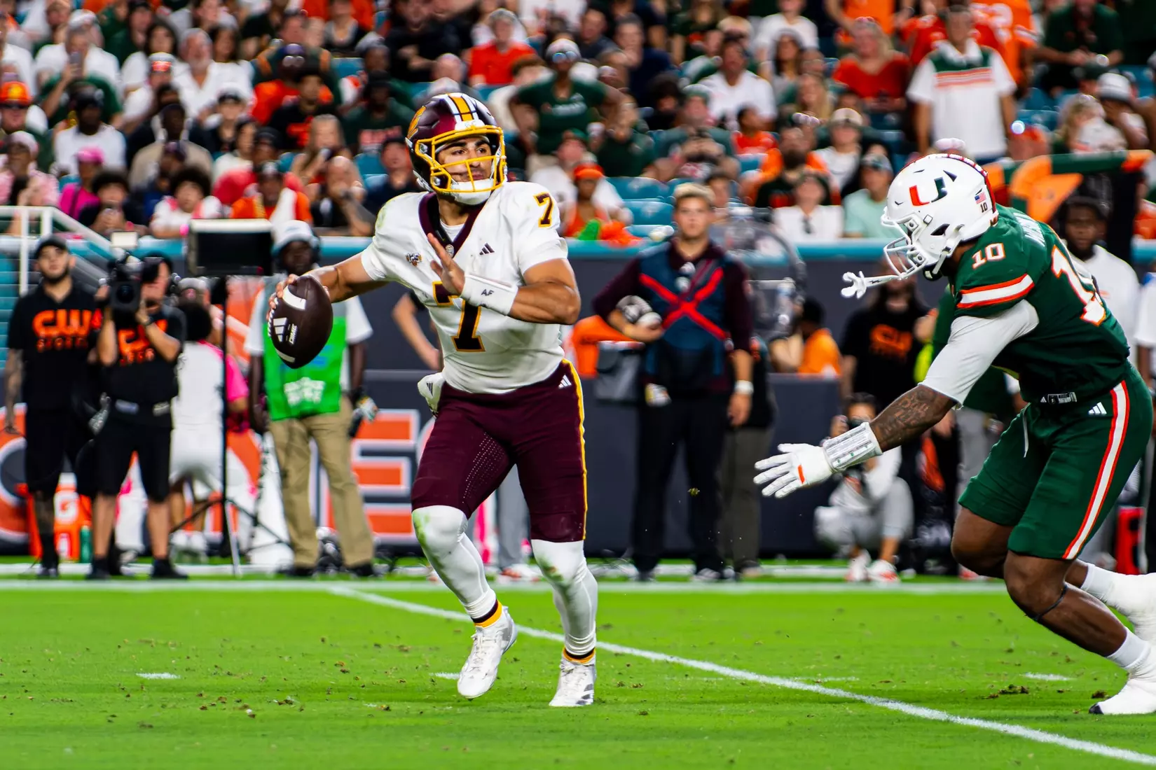 CMU Football vs.University of Miami (9/26/26)