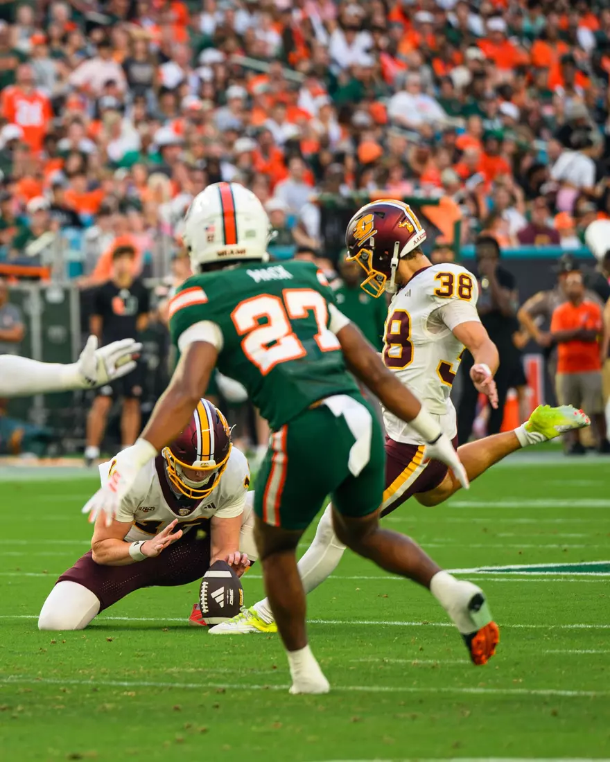 CMU Football vs Miami, September 26th, 2026