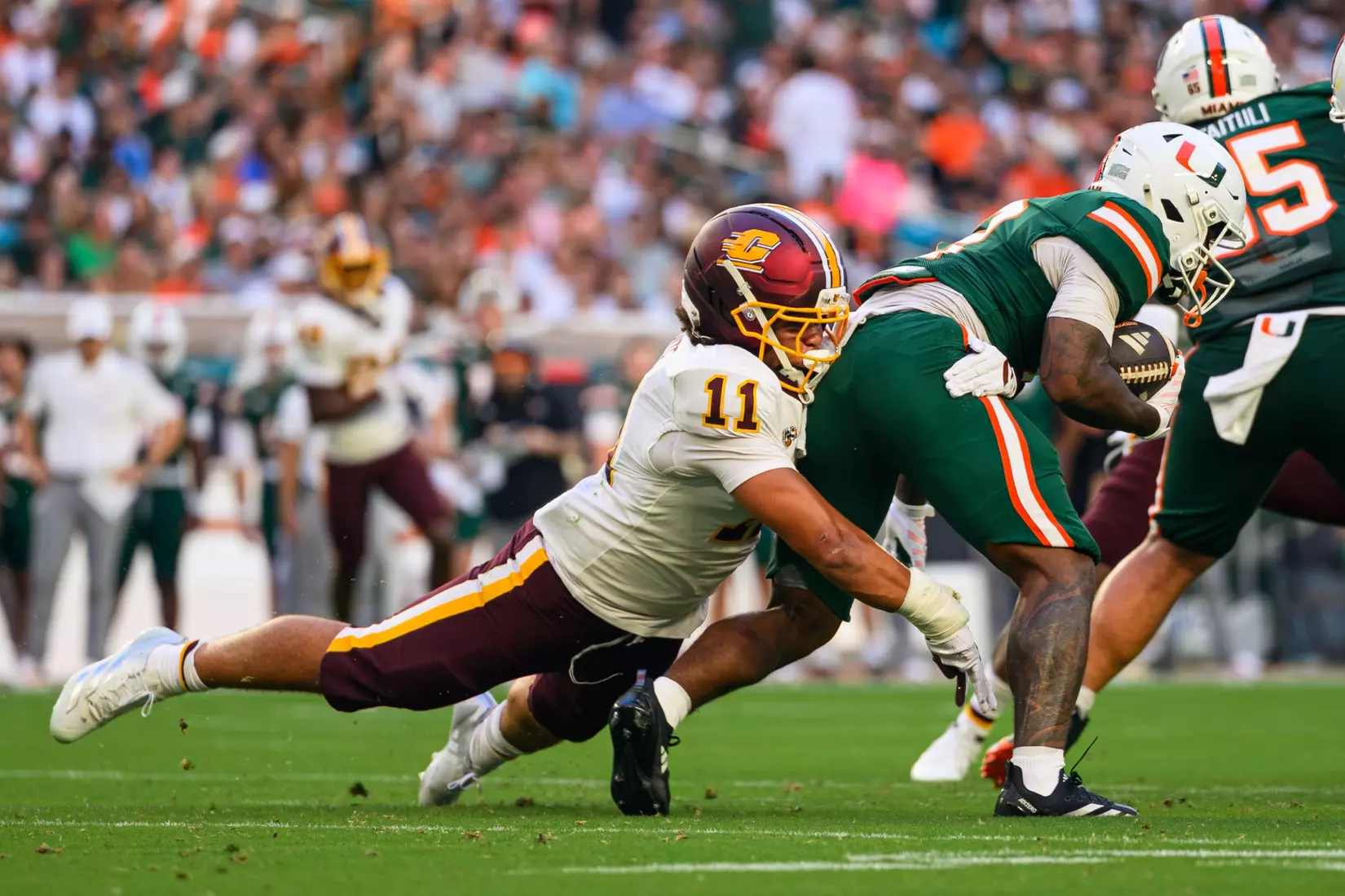 CMU Football vs Miami, September 26th, 2026