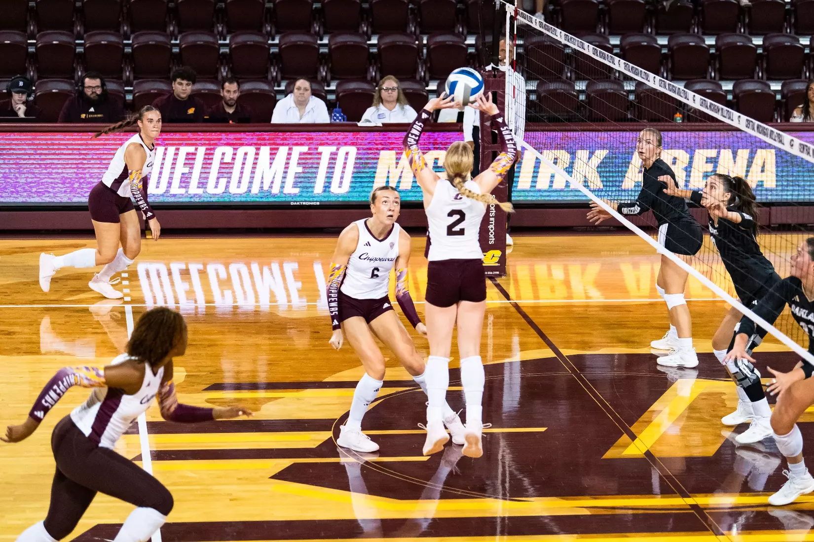 CMU Volleyball vs. Oakland (September 2, 2026)