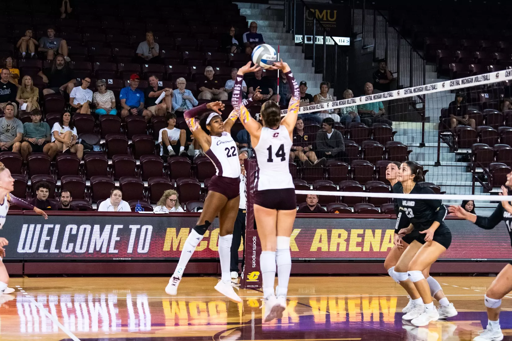 CMU Volleyball vs. Oakland (September 2, 2026)