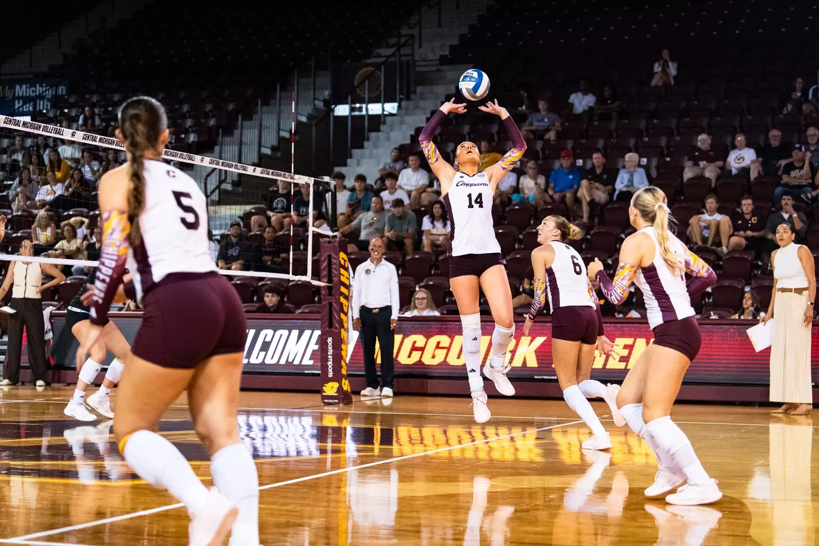 CMU Volleyball vs. Oakland (September 2, 2026)
