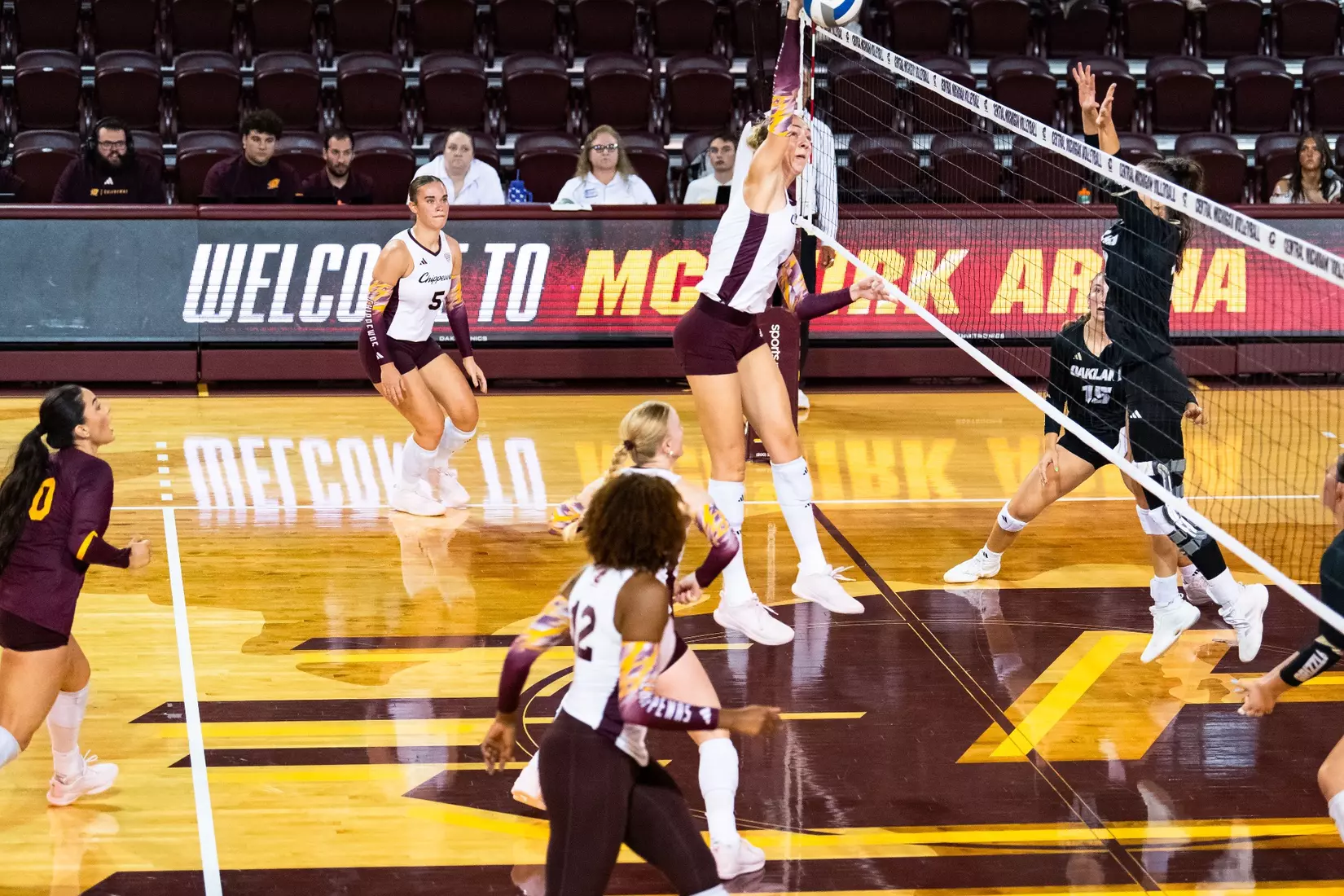 CMU Volleyball vs. Oakland (September 2, 2026)