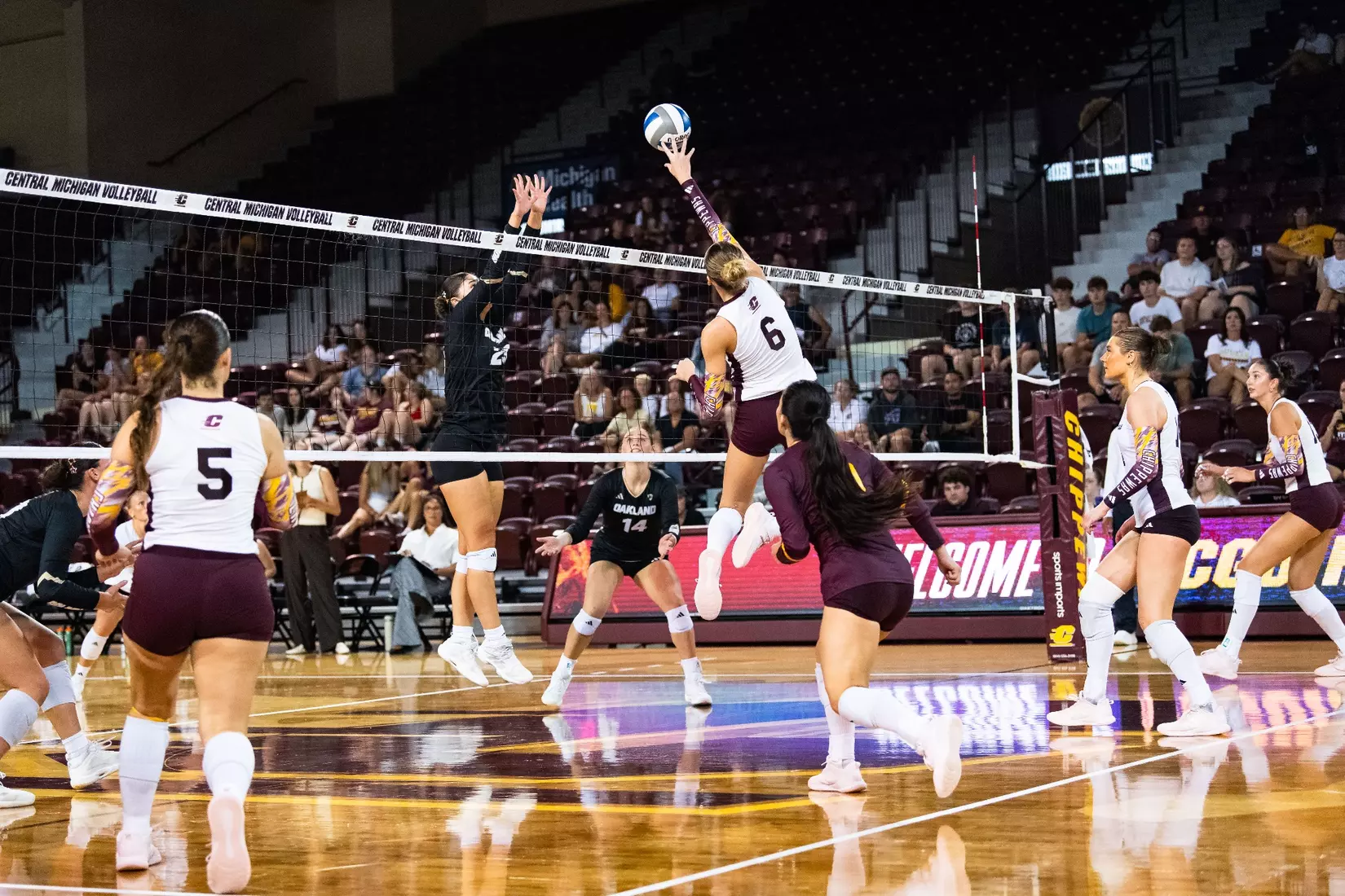 CMU Volleyball vs. Oakland (September 2, 2026)