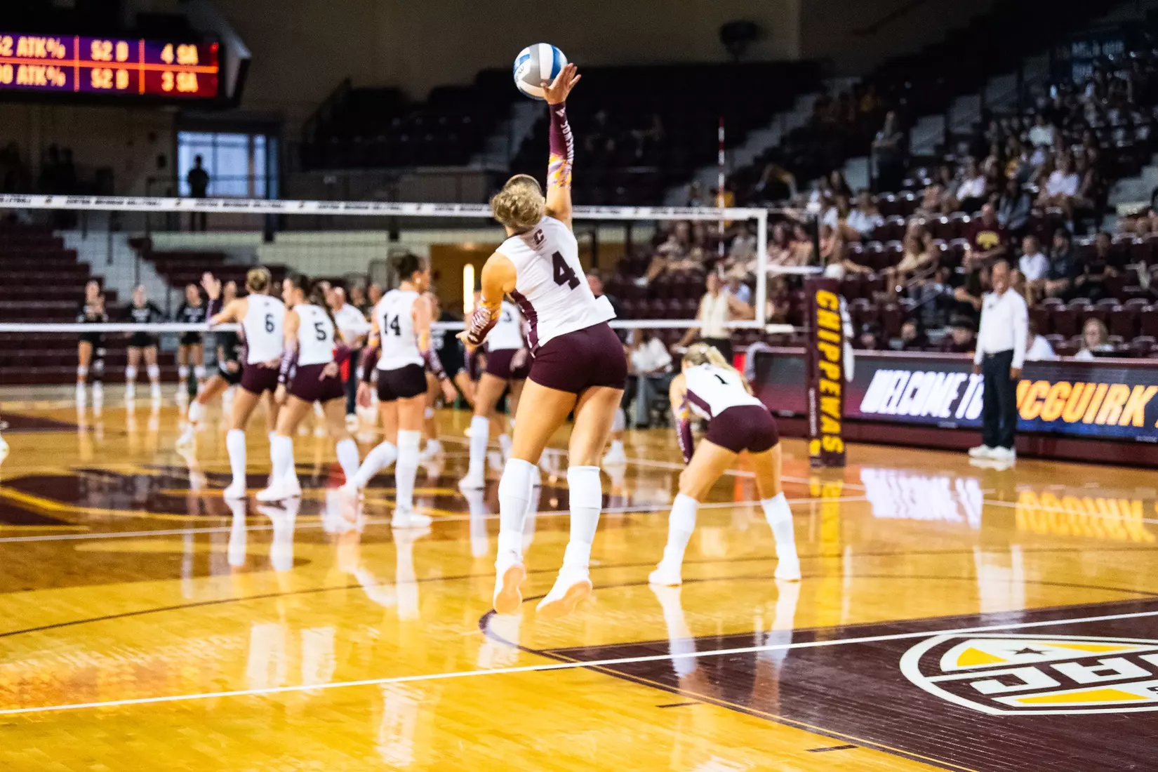 CMU Volleyball vs. Oakland (September 2, 2026)