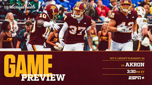 Akron Game Preview Graphic