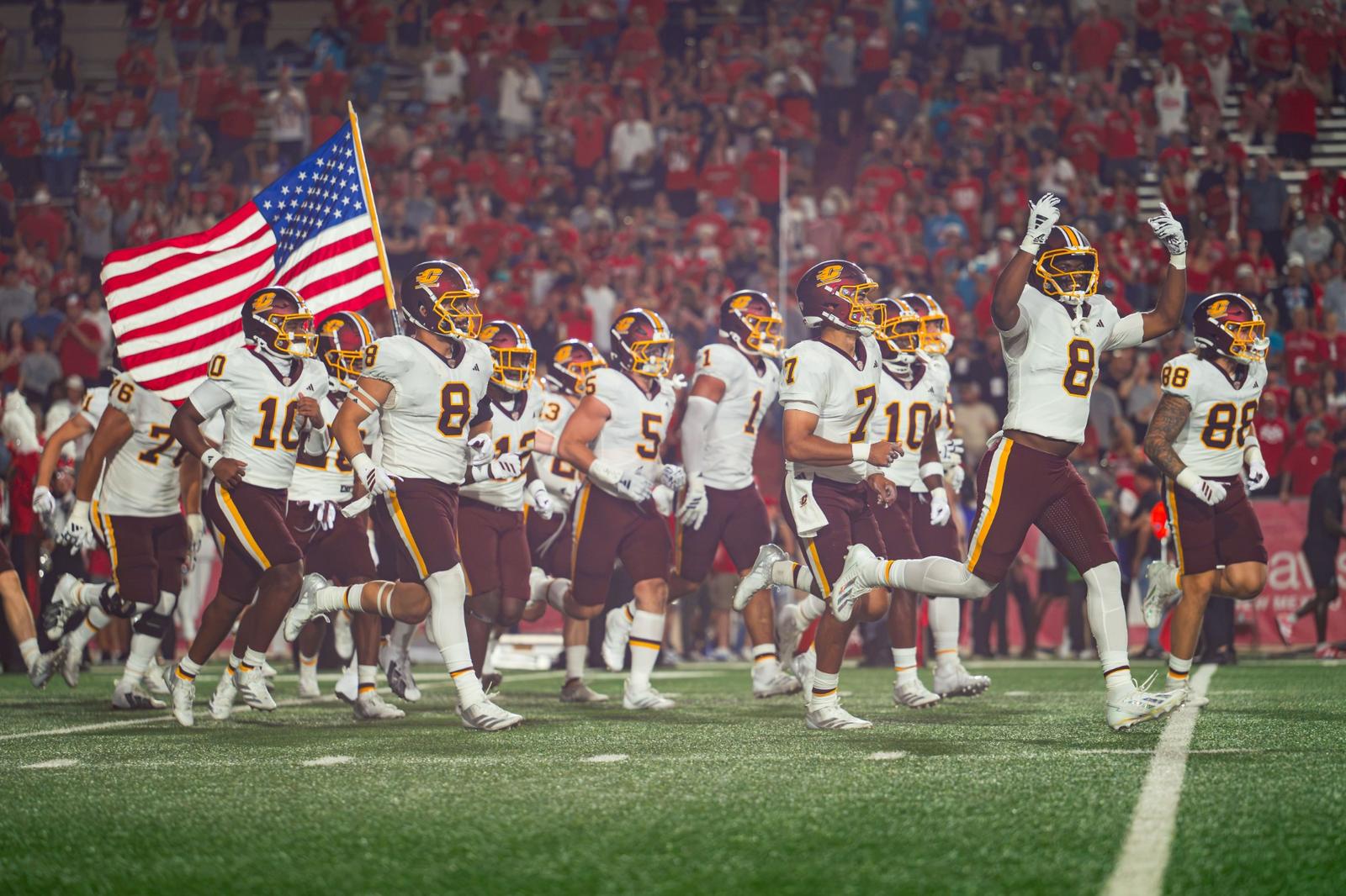 CMU Football vs New Mexico, September 5th, 2026