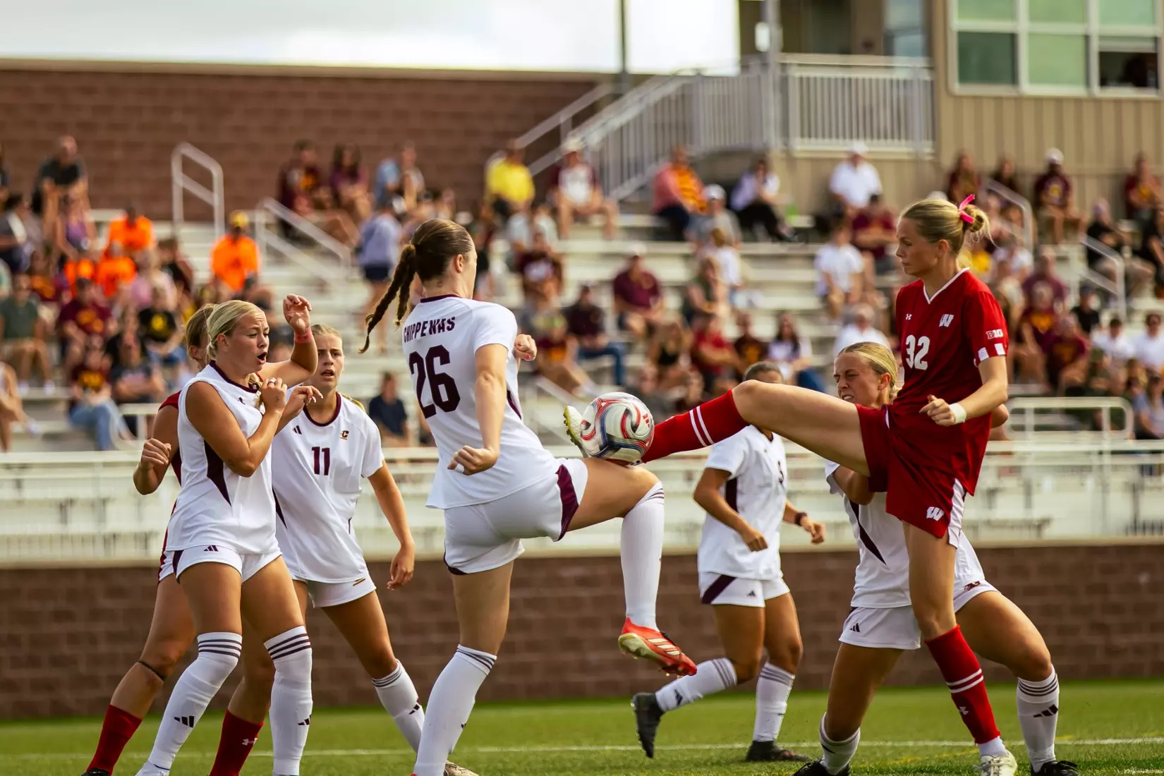 CMU Soccer vs. No. 16 Wisconsin