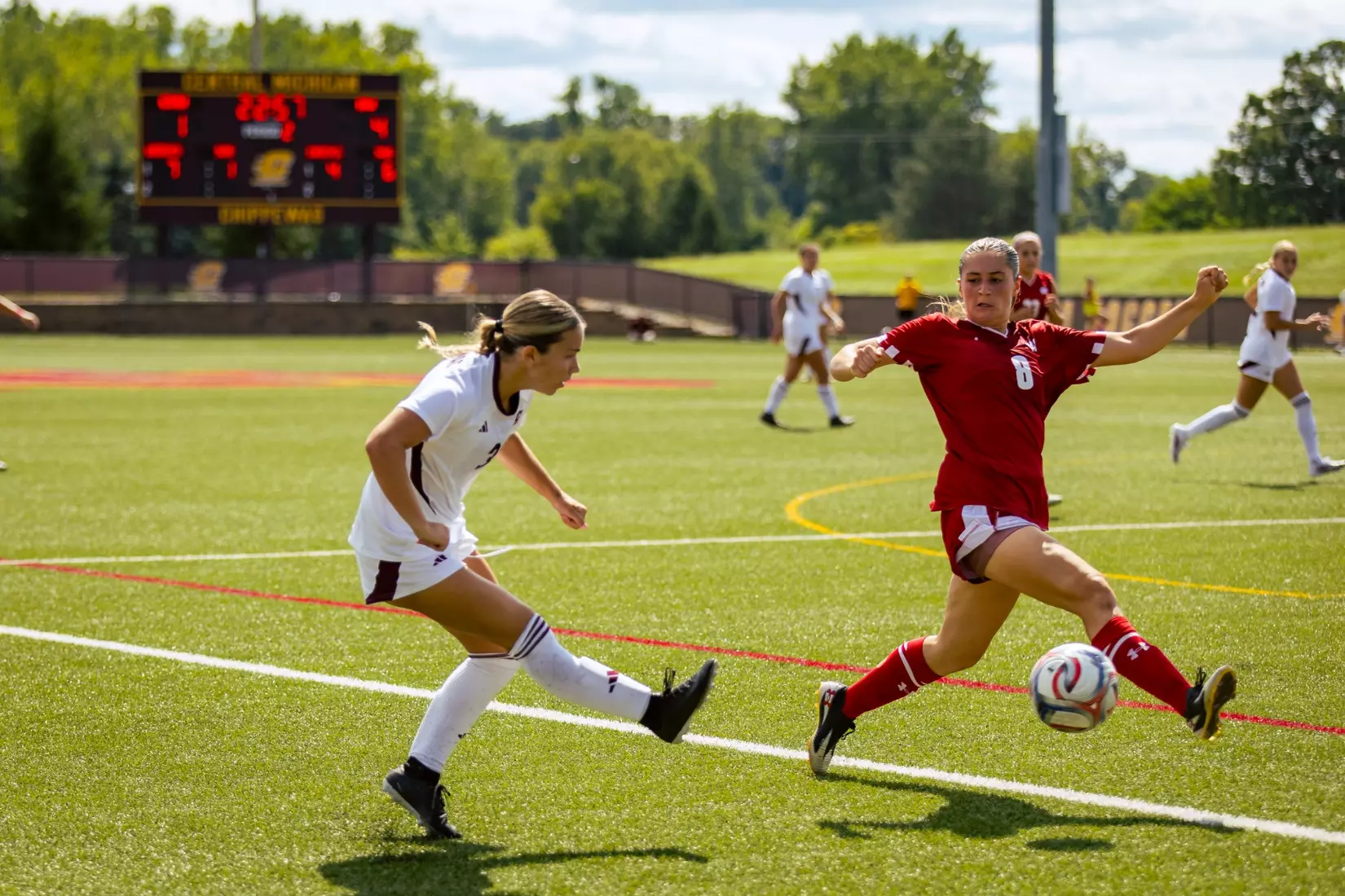 CMU Soccer vs. No. 16 Wisconsin