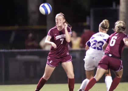 Women?s Soccer Holds on to First Place with Win Over Davidson