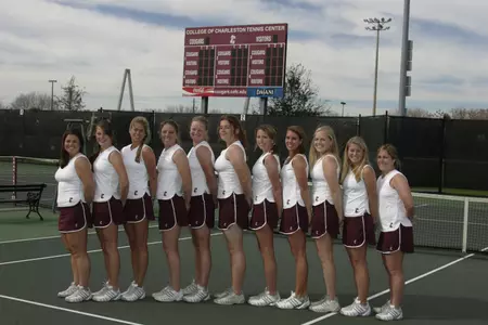 CofC Women?s Tennis Opens SoCon Tournament Apr. 20
