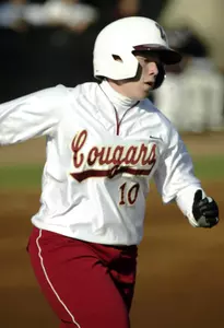 Cougars Split Doubleheader With Pitt