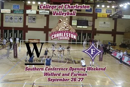 College of Charleston Volleyball Kicks Off Southern Conference Play With Trips to Wofford and Furman