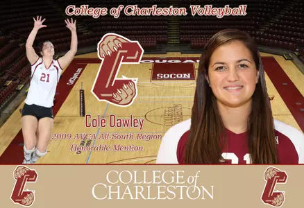 Cole Dawley earns AVCA All-South Region Honorable Mention