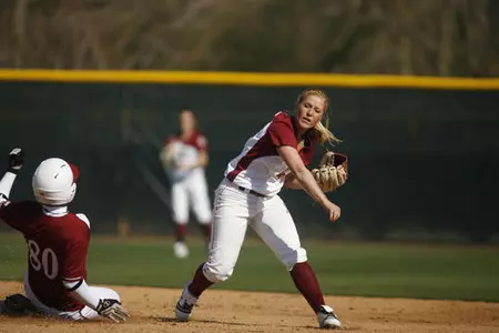 College of Charleston softball falls 2-0 to Samford in series finale.