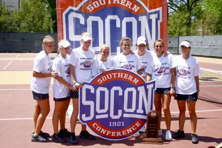 CofC Women's Tennis Wins SoCon Title; Downs Furman, 4-1