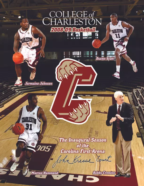 2008-09 College of Charleston Men's Basketball Media Guides