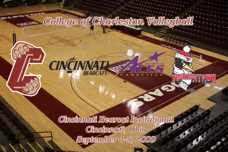 College of Charleston Volleyball Travels to Ohio for Cincinnati Bearcat Invitational