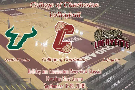CofC to open Carolina First Arena to volleyball with Holiday Inn Charleston Riverview Classic