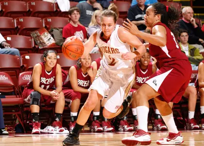 Cougars Drop Second Straight, Fall to Samford, 70-47