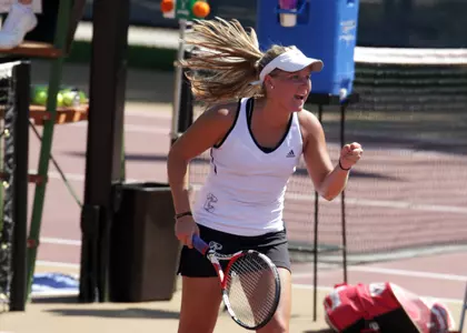 Cougars Tame Wildcats, 5-2, in Women?s Tennis