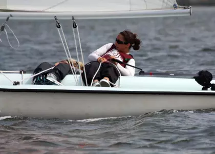 Cougar Sailors Win Emily Wick/Sloop Shrew Intersectional
