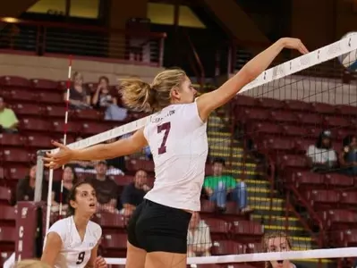 Cougars Roll The Citadel, 3-0, In SoCon Volleyball Action