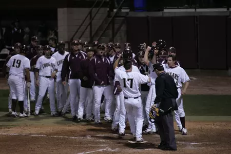 Baseball Holds On For 11-8 Victory over Samford