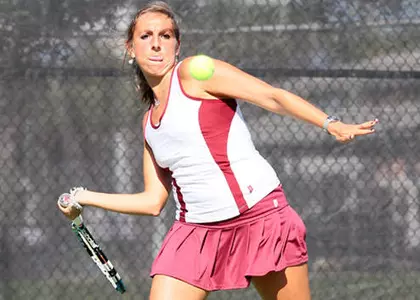 Catching up with Women's Tennis Senior Caroline Newman