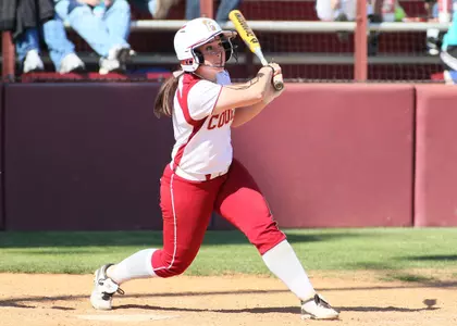 Eighth-Inning Blast for Pesature Lifts Softball to Victory