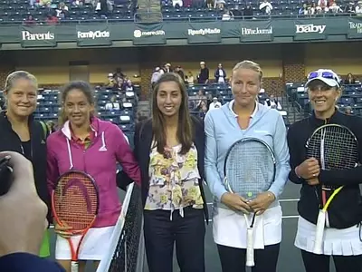 Alyssa D?Orazio Enjoys Family Circle Cup Experience