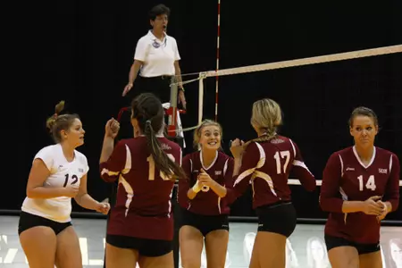 Cougars Win Thrilling Five-Set Match At Furman