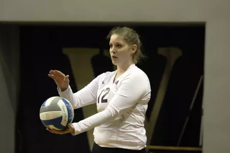 Shelton Reaches 2,000 Digs In CofC Sweep at Wofford