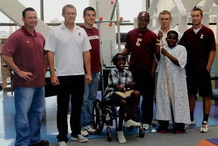 Cougar Baseball Visits MUSC Children?s Hospital