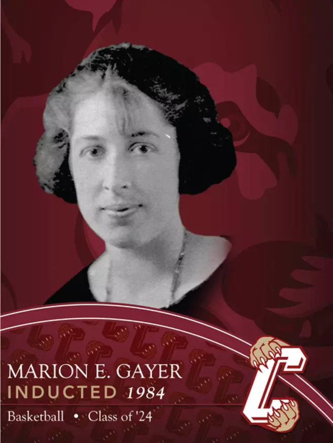 CofC Athletics Hall of Fame: Marion E. Gayer