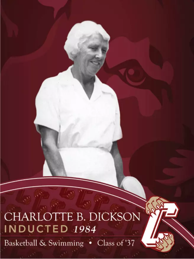 CofC Athletics Hall of Fame: Charlotte B. Dickson