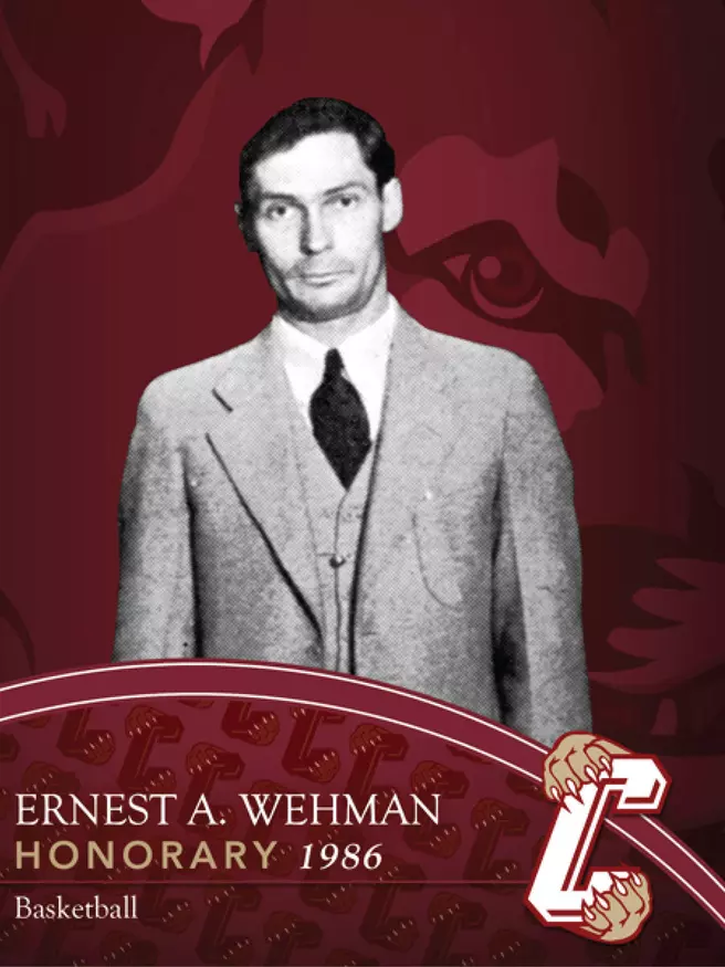 CofC Athletics Hall of Fame: Ernest A. Wehman