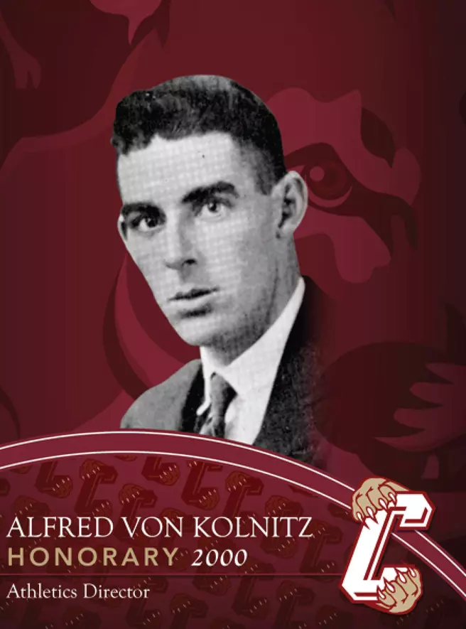 CofC Athletics Hall of Fame: Alfred von Kolnitz