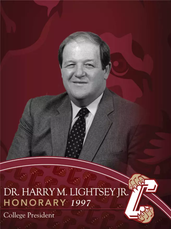 CofC Athletics Hall of Fame: Dr. Harry M. Lightsey, Jr.