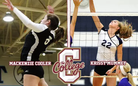 CofC Volleyball Signs Cooler, Mummey For 2014